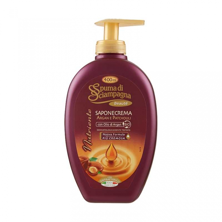 SAPONE LIQ.SPUMA DI SCIAMPAGNA ARGAN ML400